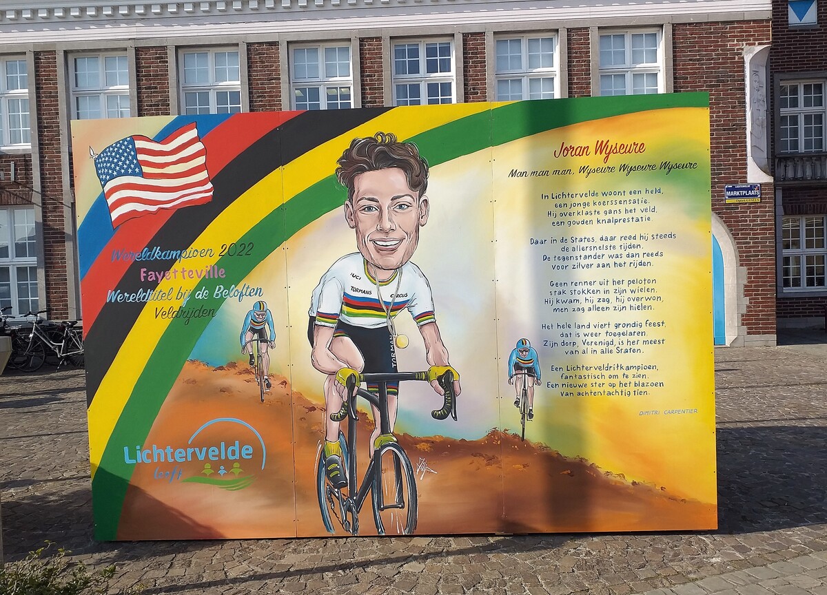 Veldritkrant.be Nieuws Huldiging Joran Wyseure in Lichtervelde